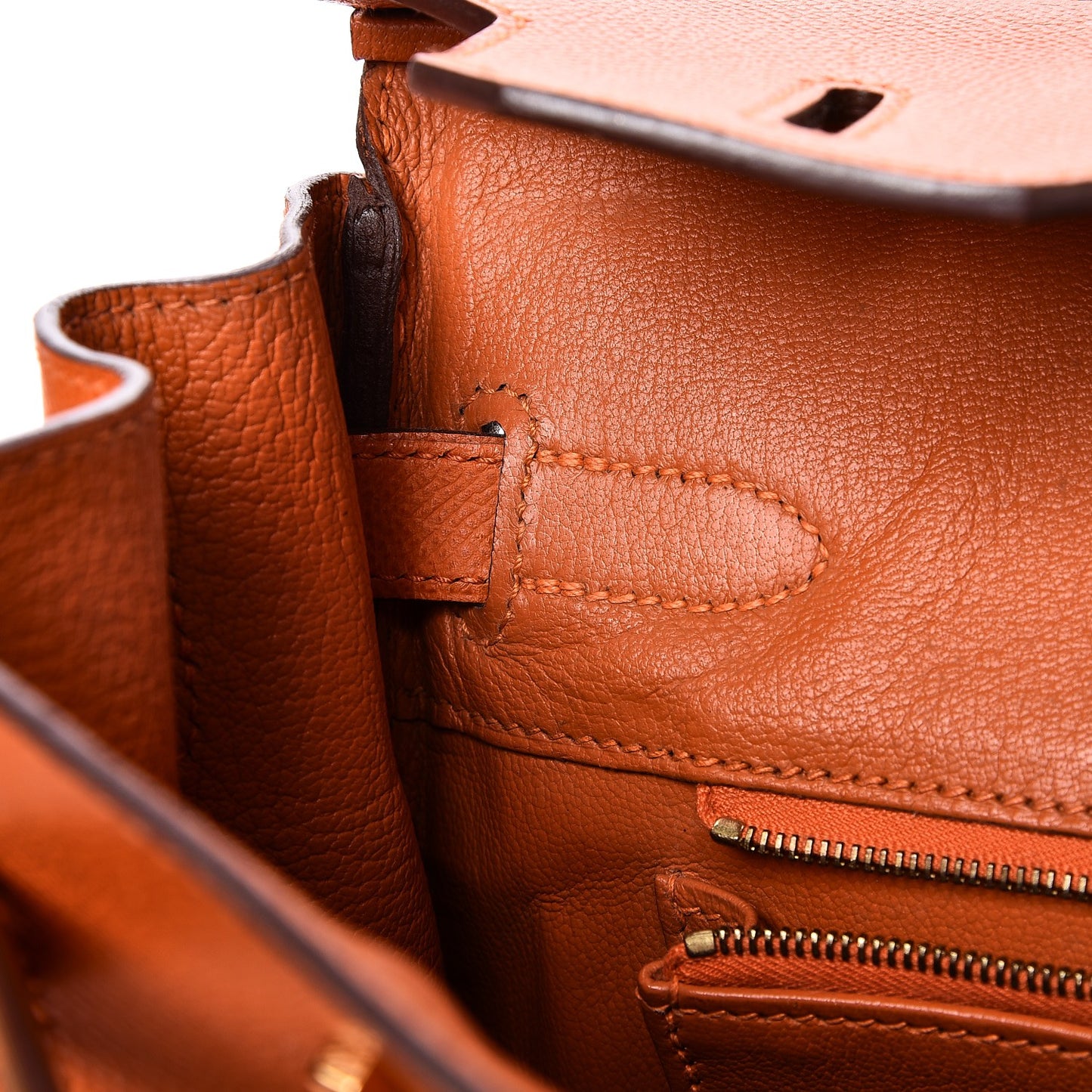 Epsom Birkin 30 Orange
