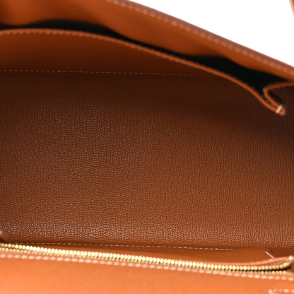 Hermes Epsom Kelly Sellier 25 Gold 5 of 10