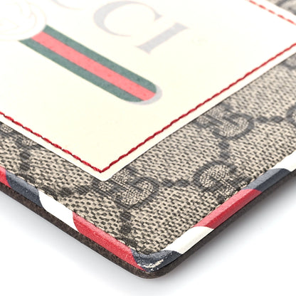 Gucci GG Supreme Monogram Courrier Documents Holder Beige New Acero 8 of 8