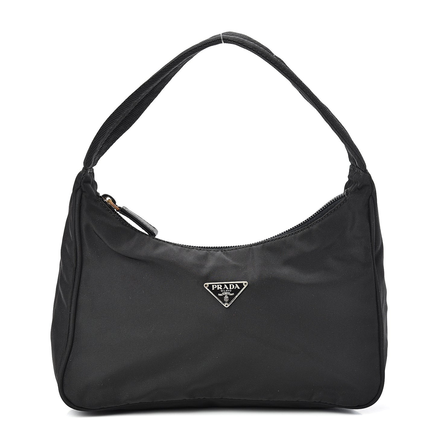 Tessuto Nylon Sport Shoulder Bag Black