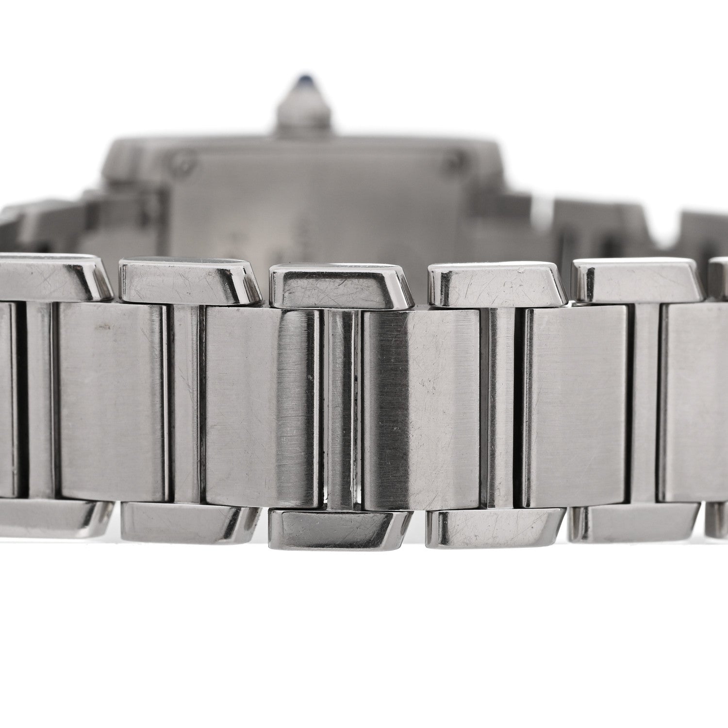 Cartier Stainless Steel 20mm Tank Francaise Quartz Watch 6 of 7