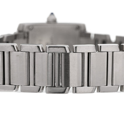 Cartier Stainless Steel 20mm Tank Francaise Quartz Watch 6 of 7