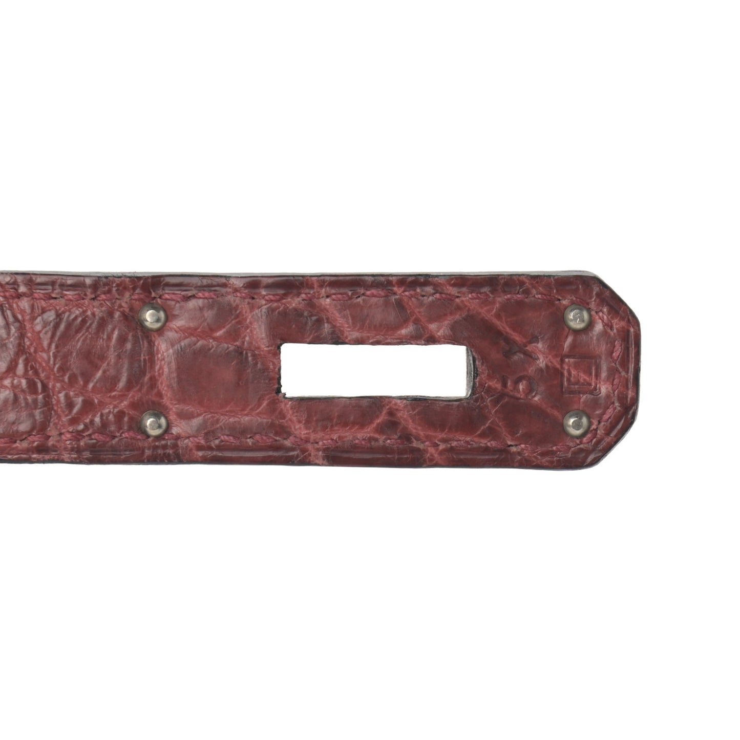 Matte Niloticus Crocodile Birkin 30 Rouge H