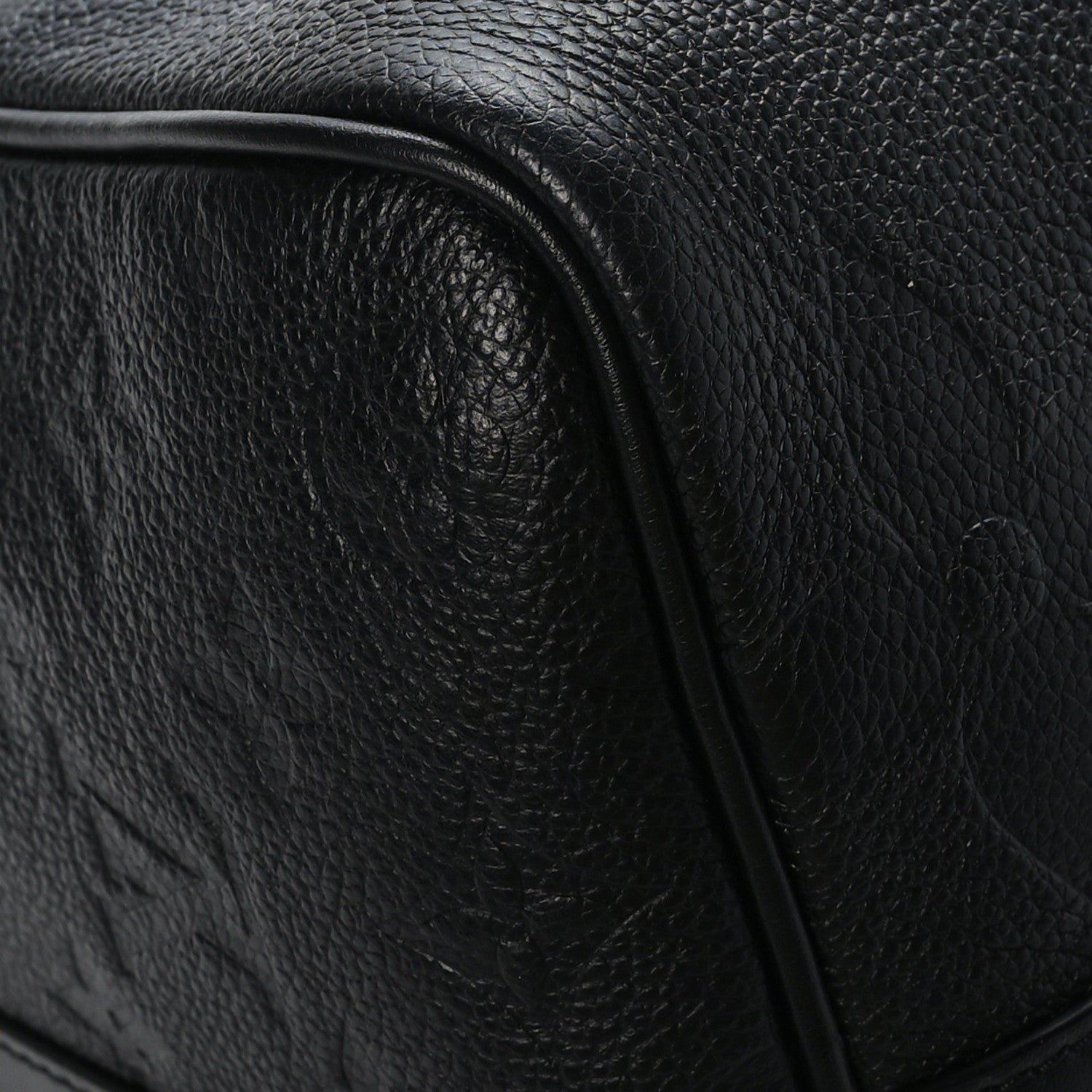 Louis Vuitton Empreinte Monogram Giant Keepall Bandouliere 45 Black 6 of 9
