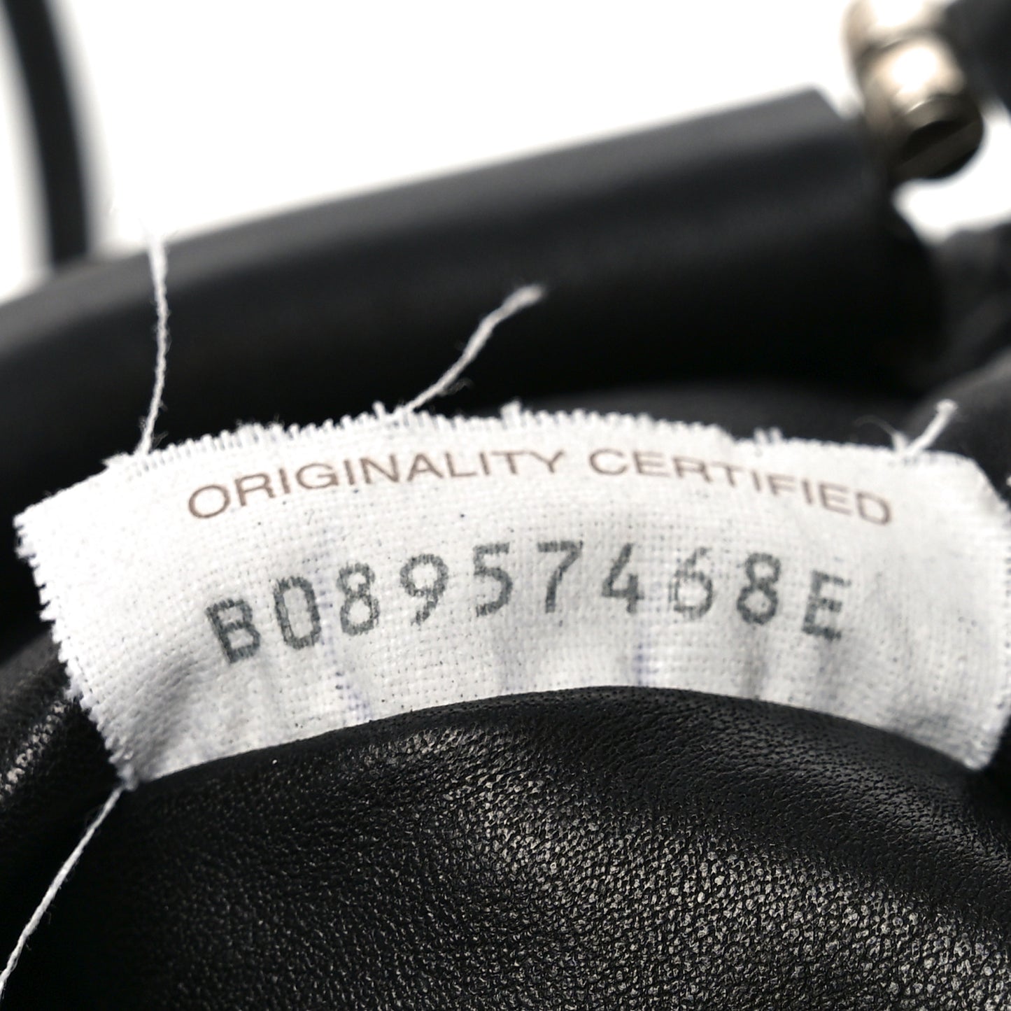 Butter Calfskin The Mini Pouch Black