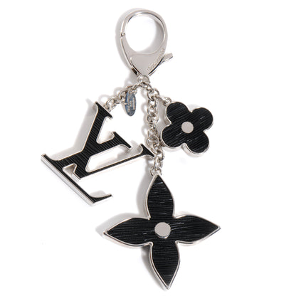 Louis Vuitton Electric Epi Fleur d'Epi Bag Charm Black 1 of 5