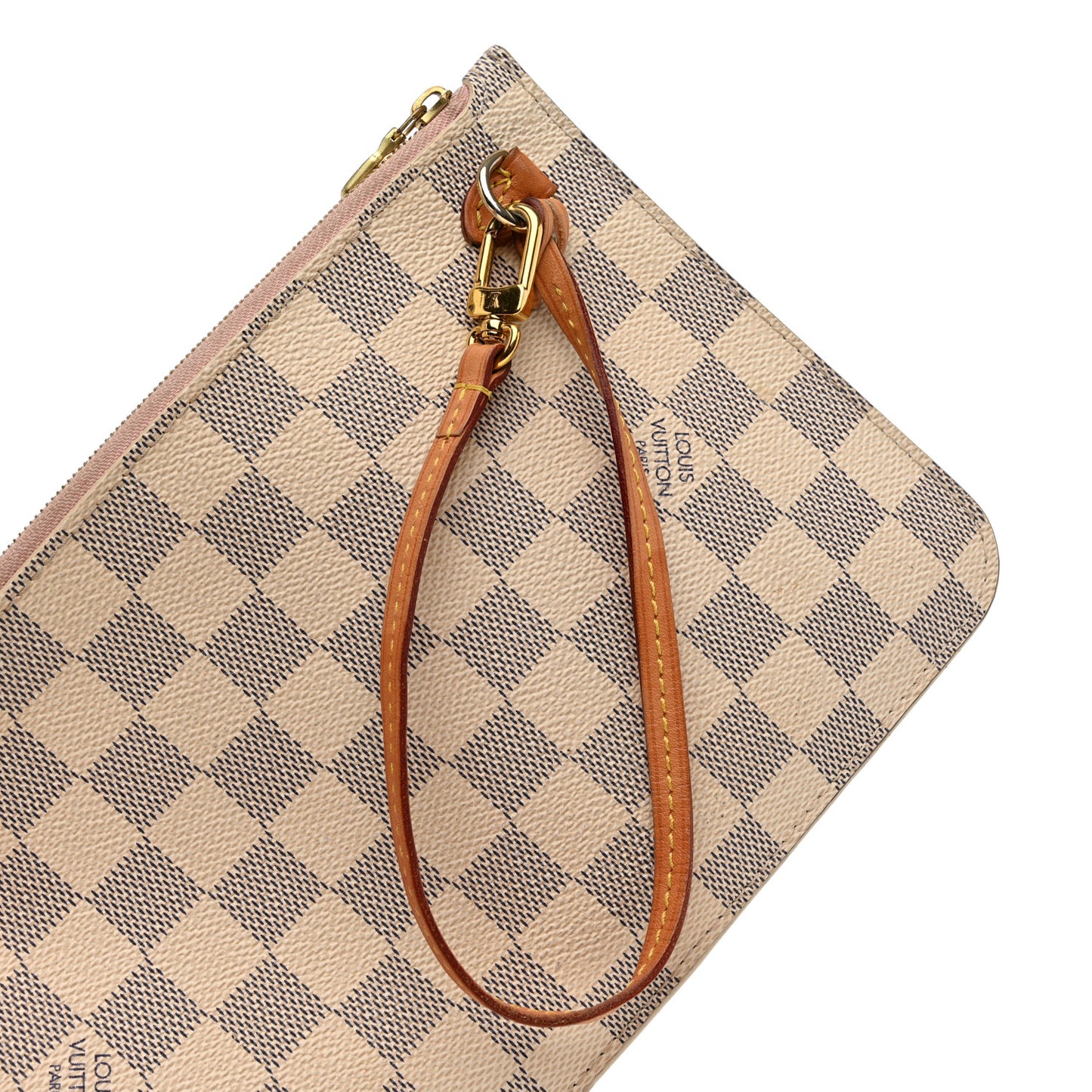 Damier Azur Neverfull MM GM Pochette Rose Ballerine
