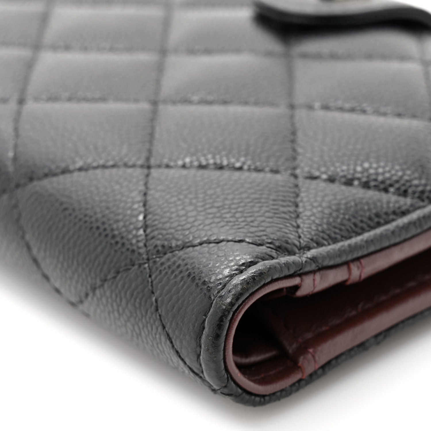 Chanel Caviar Quilted Passport Holder Black 9 of 10