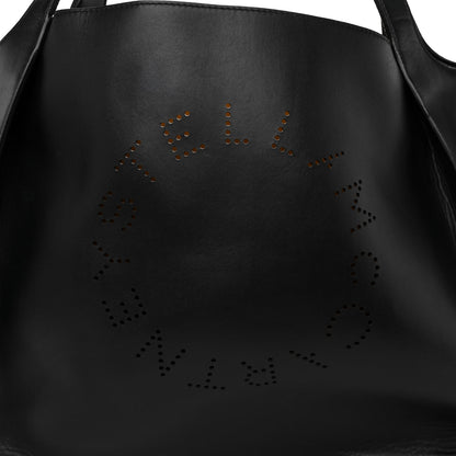 Stella McCartney Eco Alter Nappa East West Perforated Tote Black 8 of 14