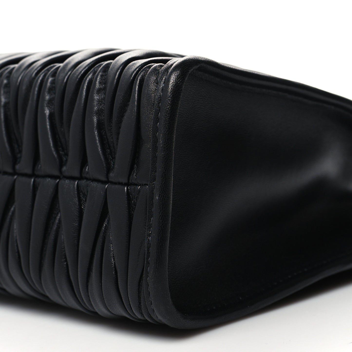 Nappa Matelasse Tote Bag Black