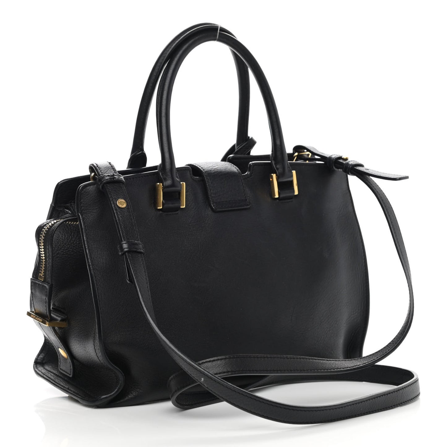 Calfskin Monogram Baby Downtown Cabas Black