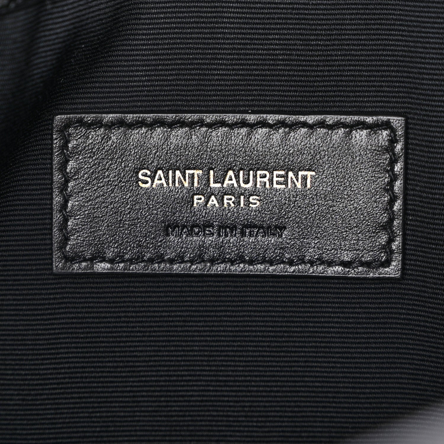 Saint Laurent SAINT LAURENT Grain De Poudre Uptown Pouch Black 6 of 8