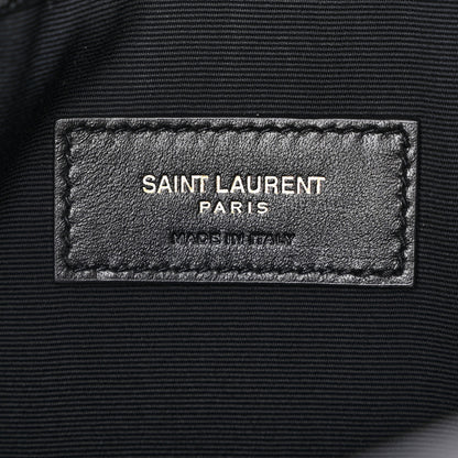 Saint Laurent SAINT LAURENT Grain De Poudre Uptown Pouch Black 6 of 8