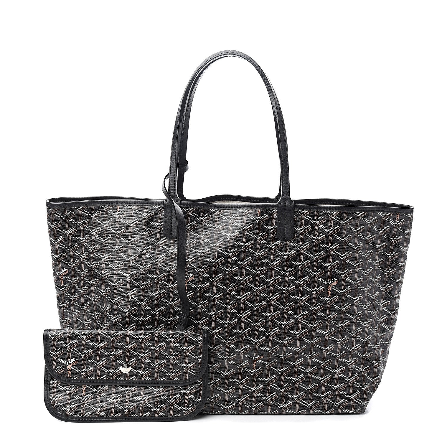 Goyard Goyardine Saint Louis PM Black 1 of 10