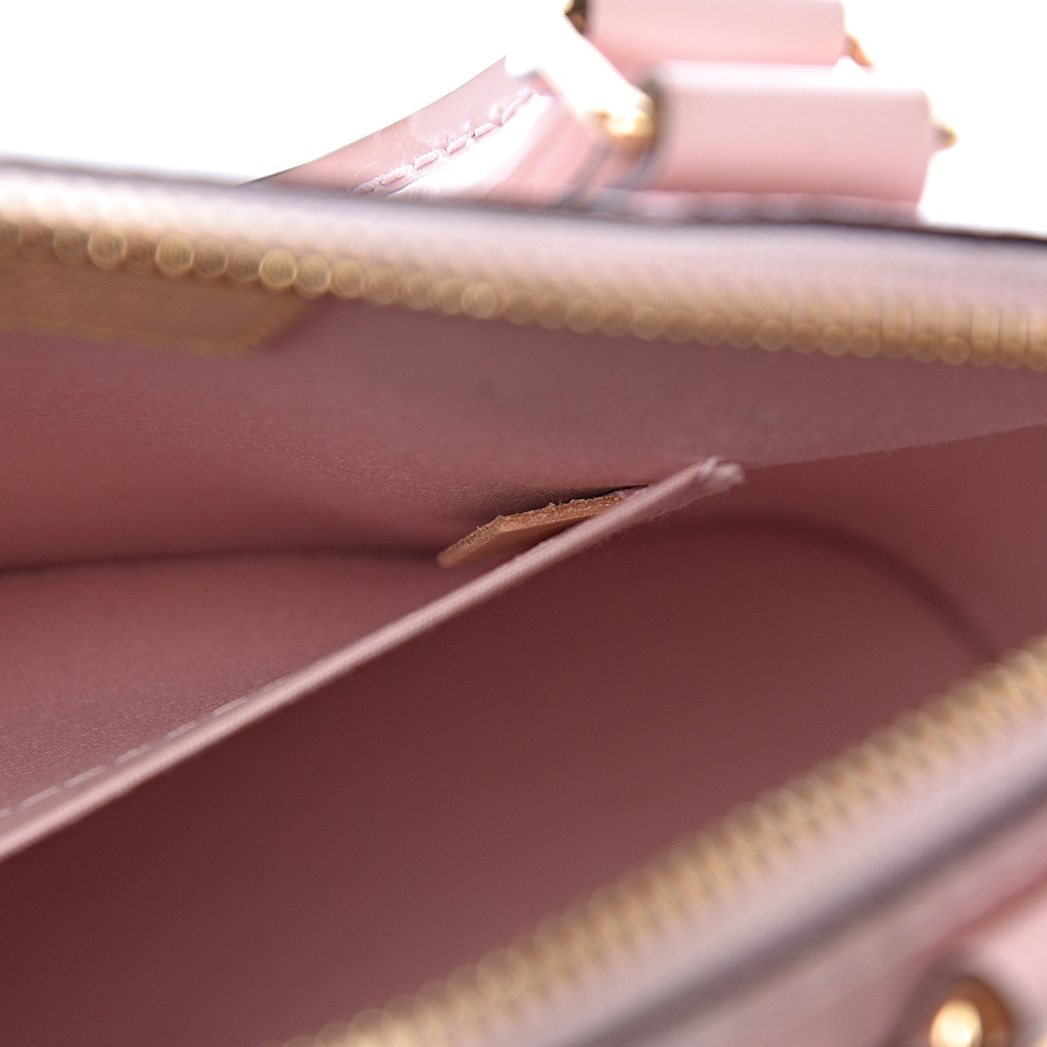 Louis Vuitton Vernis Alma BB Rose Ballerine 7 of 11