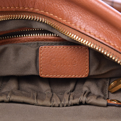 Chloe Calfskin Large Marcie Satchel Tan 7 of 24