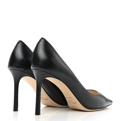 Jimmy Choo Calfskin Romy 85 Pumps 36 Black 4 of 9