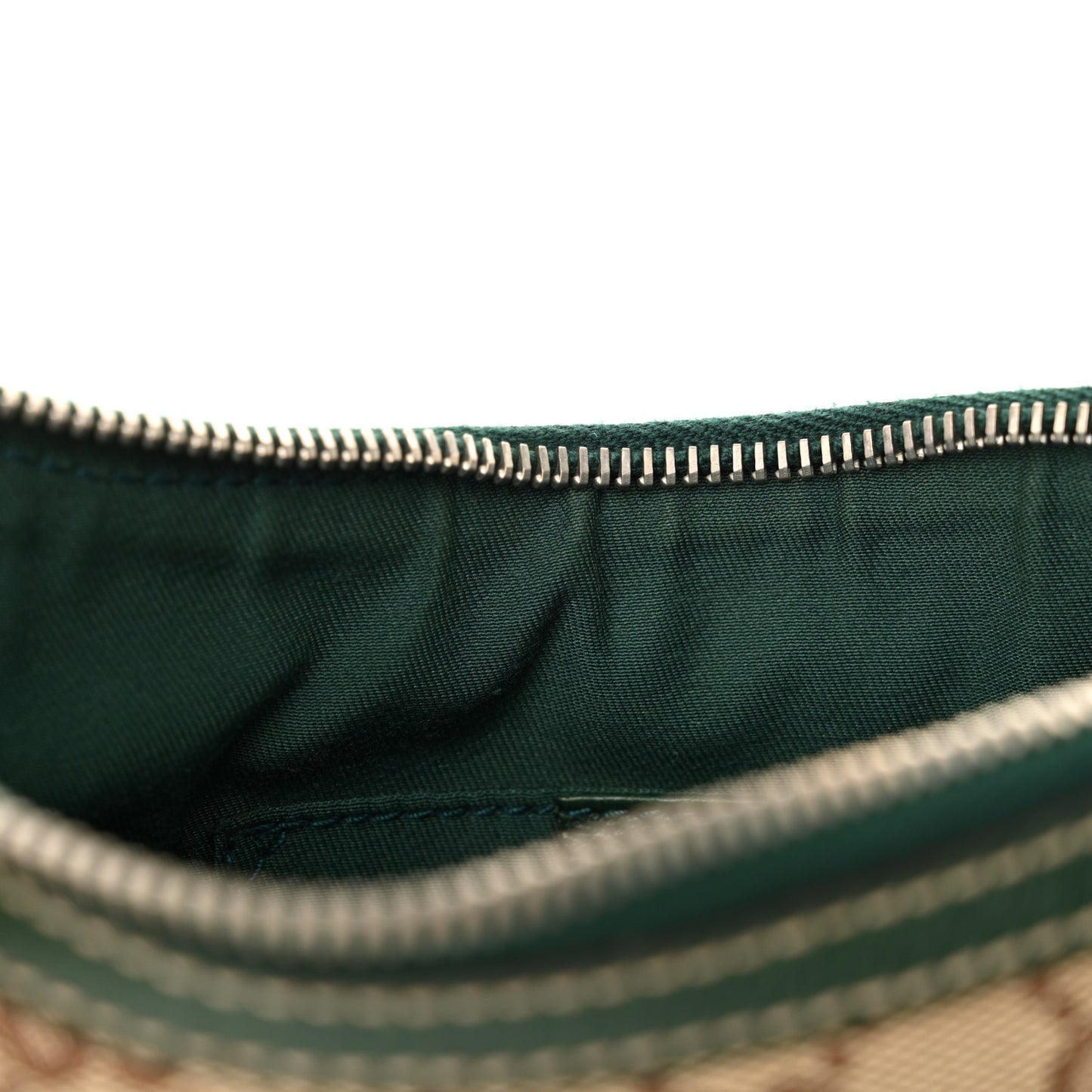 Monogram Web Mini Pop Hobo Green