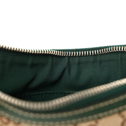 Gucci Monogram Web Mini Pop Hobo Green 12 of 15