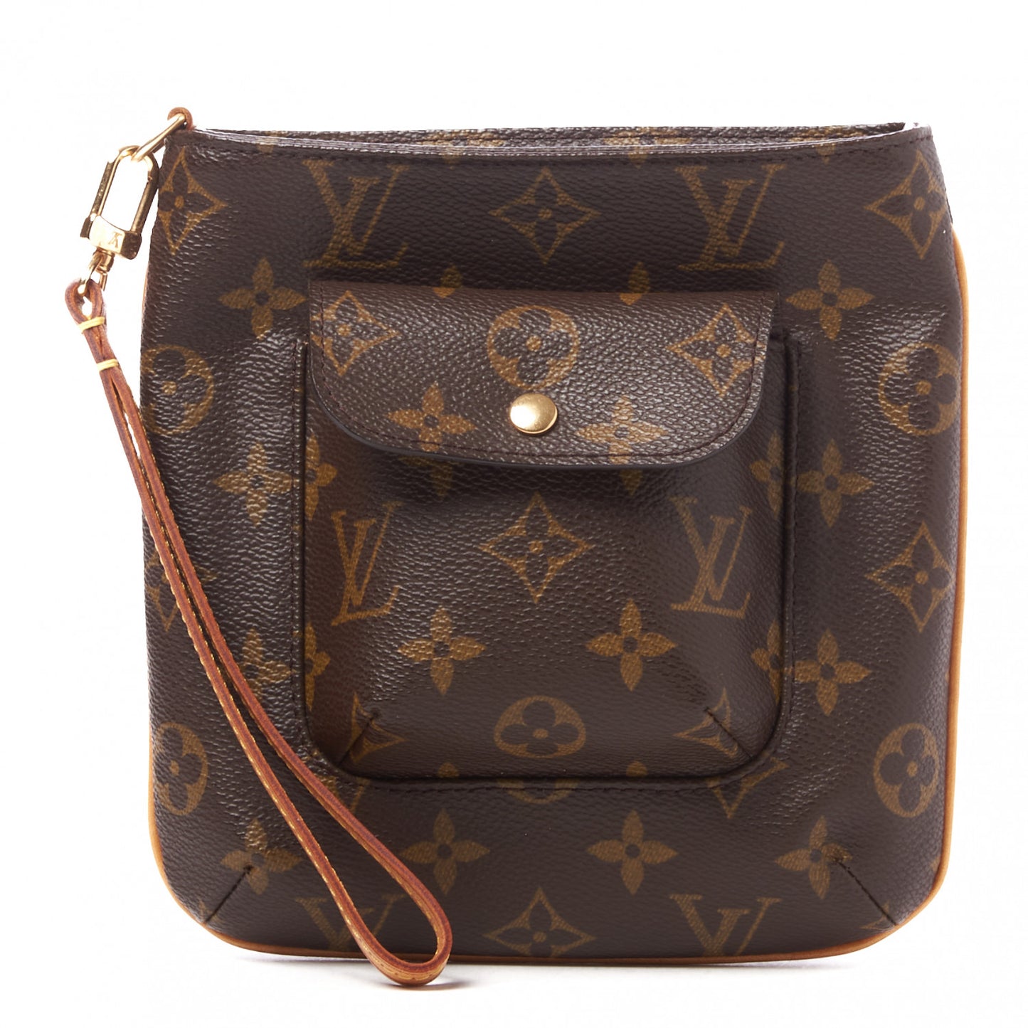 Monogram Partition Wristlet