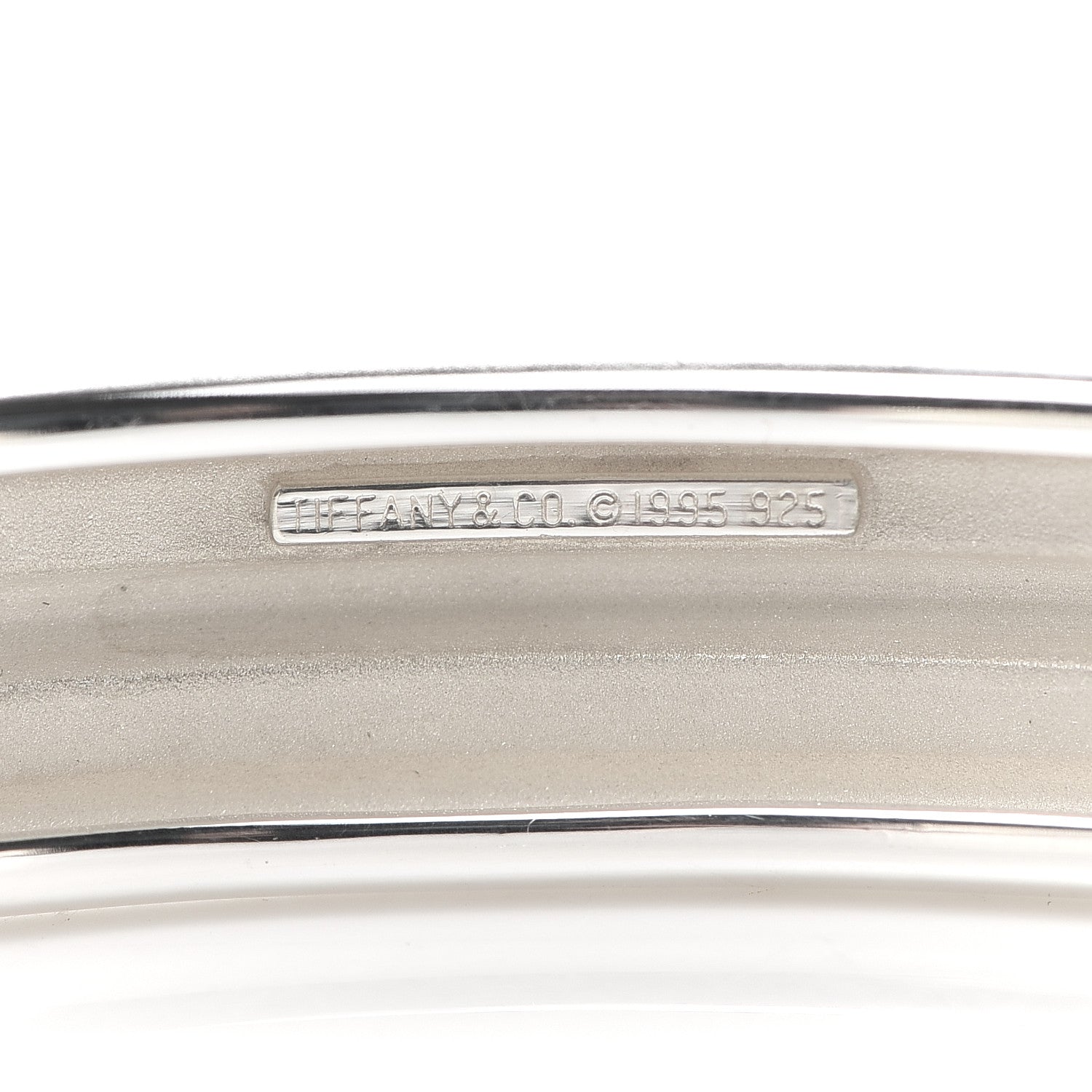 Tiffany Sterling Silver Atlas Ribbed Cuff Bracelet 4 of 5