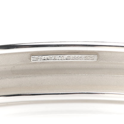 Tiffany Sterling Silver Atlas Ribbed Cuff Bracelet 4 of 5