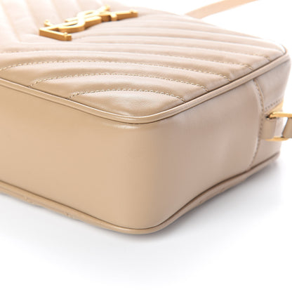 Saint Laurent Calfskin Matelasse Monogram Lou Camera Bag Dusty Grey 8 of 8