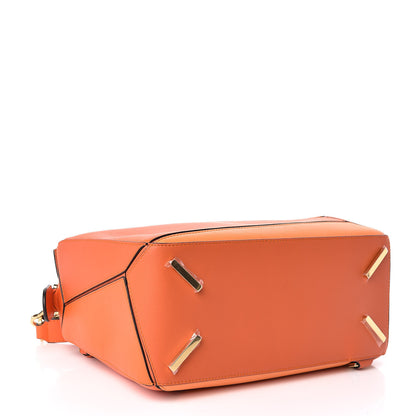 Loewe Calfskin Medium Puzzle Bag Orange Multi 4 of 10