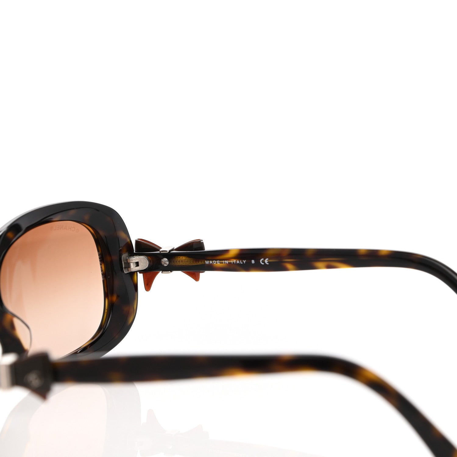 Chanel CC Bow Sunglasses 5170 Tortoiseshell 6 of 8