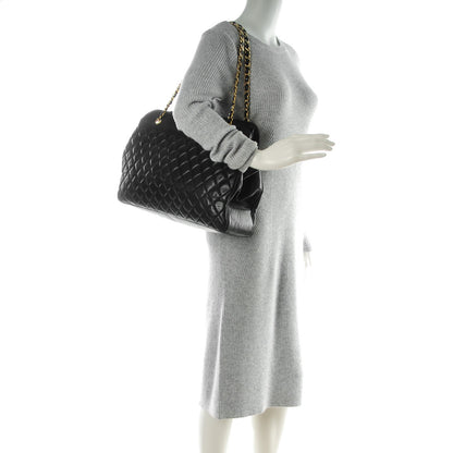 Chanel Lambskin Quilted Shoulder Bag Black 2 of 9