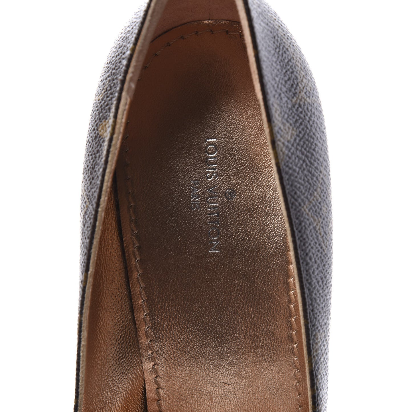 Monogram Cherie Pumps 38 Gold