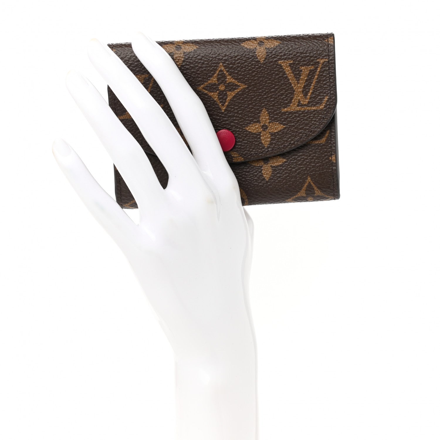Louis Vuitton Monogram Rosalie Coin Purse Fuchsia 2 of 7