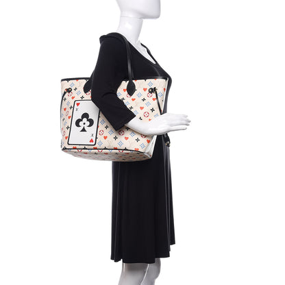 Louis Vuitton Game On Neverfull MM White 2 of 10