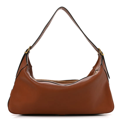 Celine Supple Calfskin Medium Romy Shoulder Bag Tan 1 of 9