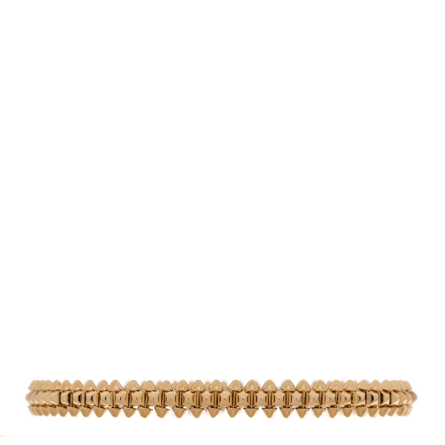 18K Yellow Gold Small Clash De Cartier Bracelet 17