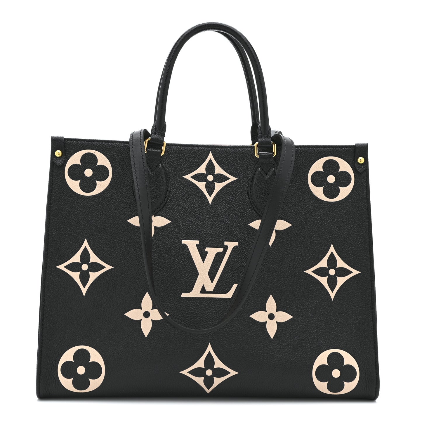 Empreinte Monogram Giant Onthego MM Black Beige