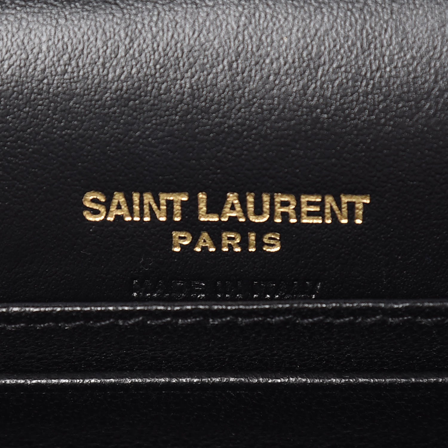 Saint Laurent Smooth Calfskin Star Print Monogram Kate Belt Bag Black Ivory Red 8 of 9