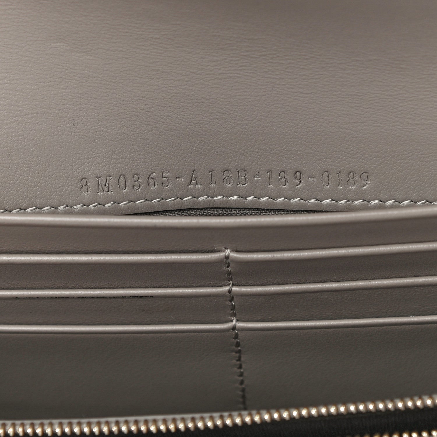 Fendi Vitello Cruise F is Fendi Continental Envelope Wallet on Chain Tortora 6 of 11