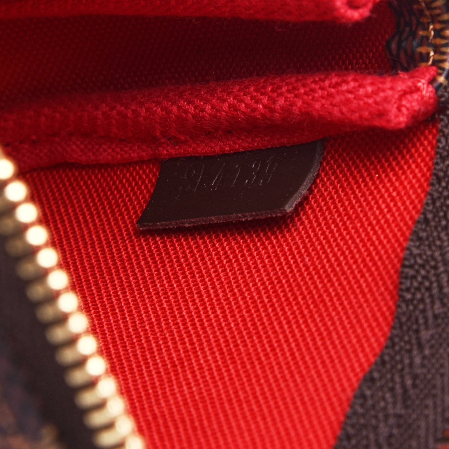 Louis Vuitton Damier Ebene Mini Pochette Accessories 8 of 9