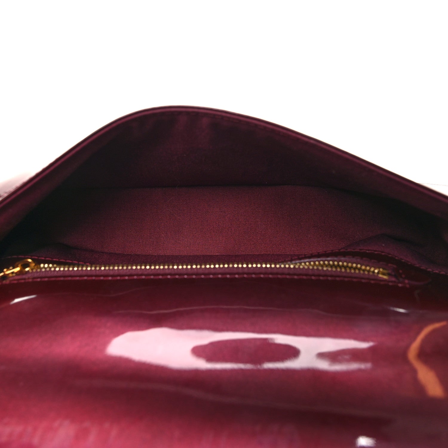 Louis Vuitton Patent Sobe Clutch Rouge Fauviste 5 of 11