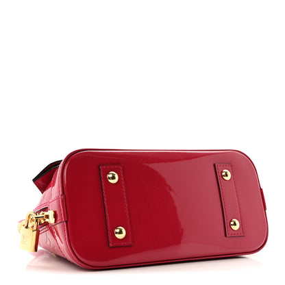 Louis Vuitton Vernis Alma BB Rose Indien 4 of 12