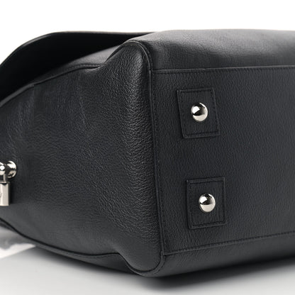 Mulberry Glossy Goatskin Medium Del Rey Satchel Black 9 of 14