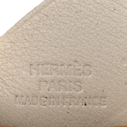 Hermes Milo Lambskin Grigri Rodeo Pegase Horse Bag Charm PM Sesame Black Nata 3 of 5