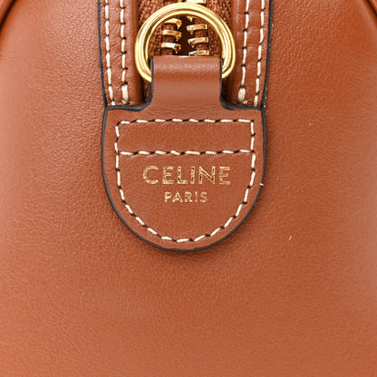 Celine Smooth Calfskin Triomphe Small Boston Bag Tan 7 of 10