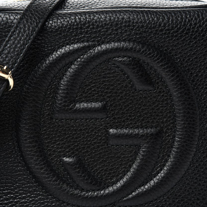 Gucci Pebbled Calfskin Small Soho Disco Bag Black 10 of 10