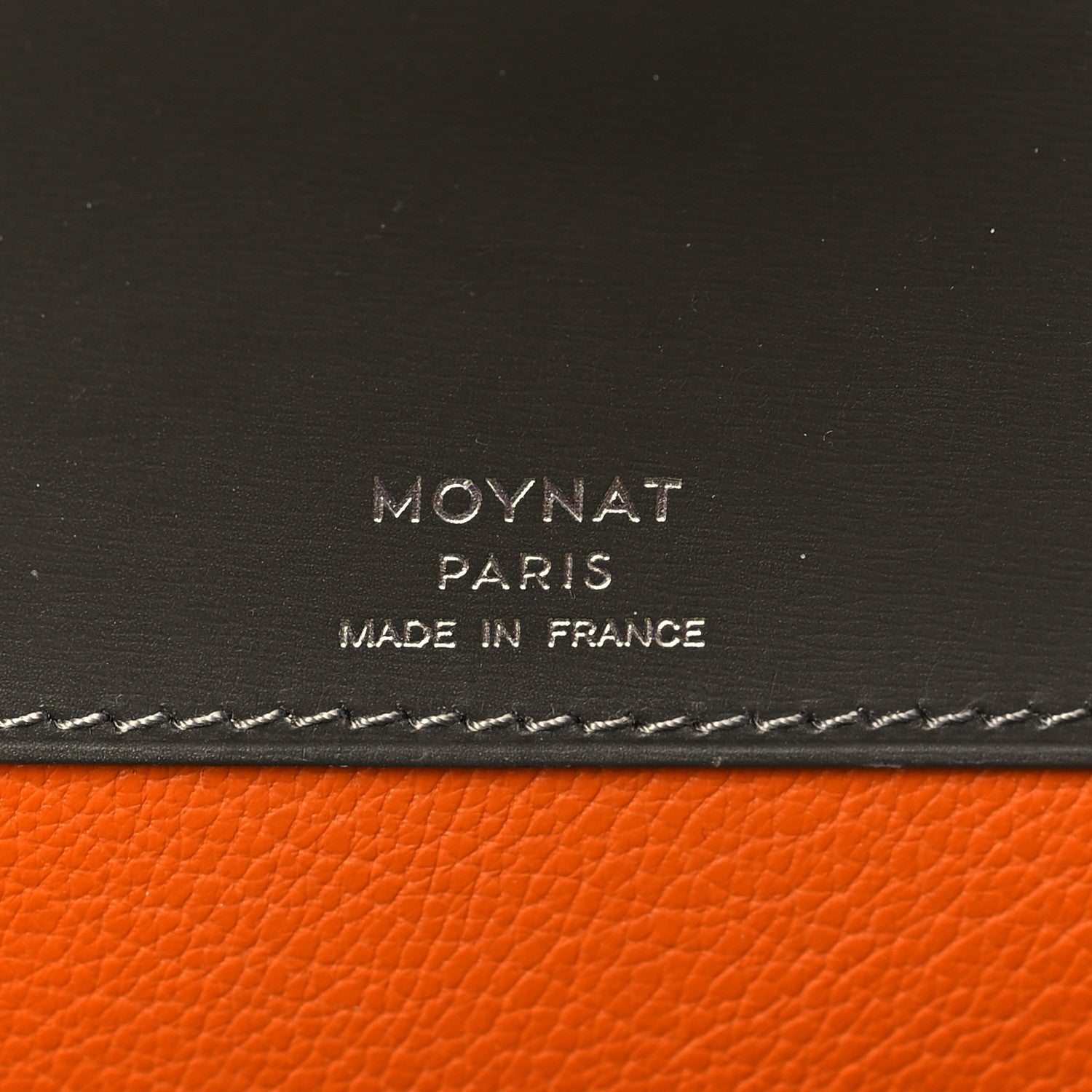 Moynat Box Calfskin Sac Mignon Kaki 6 of 8