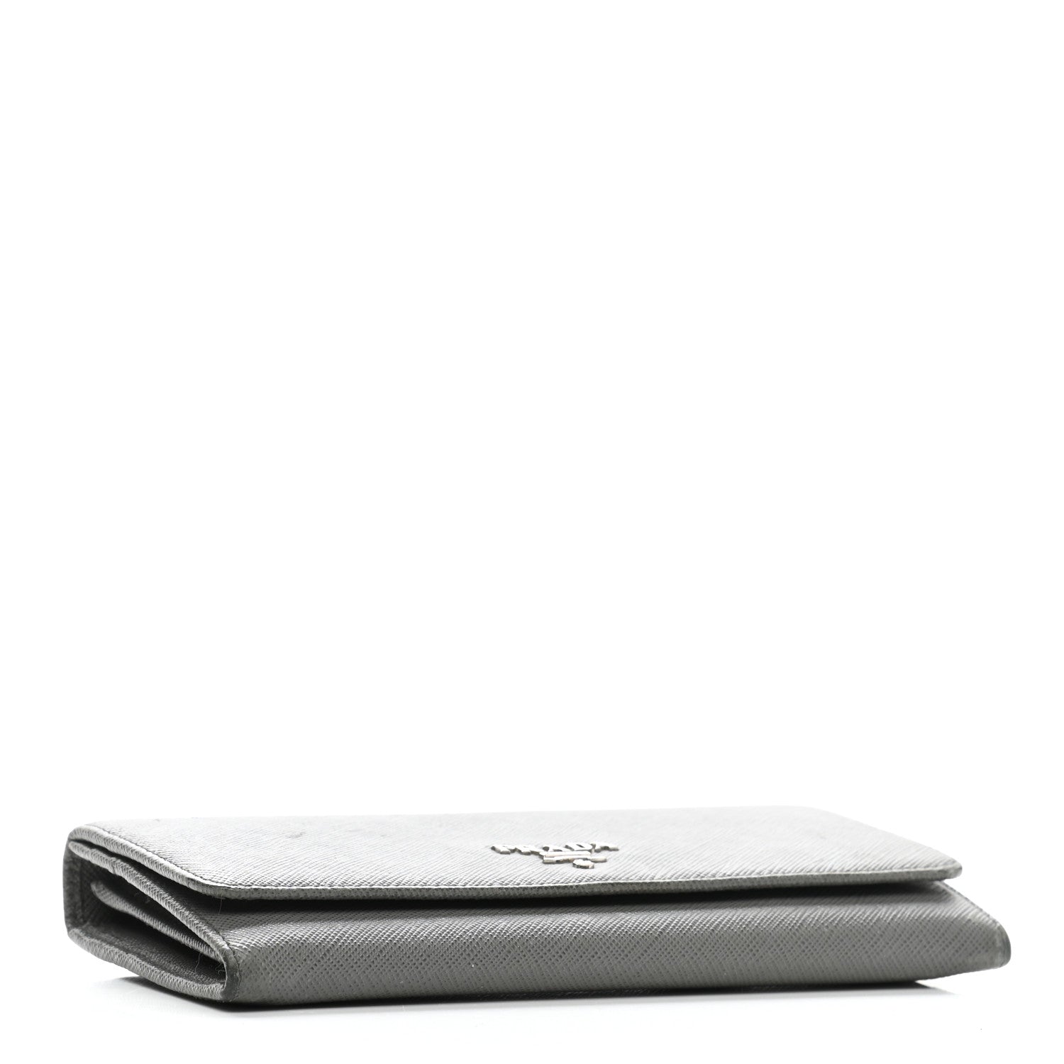 Prada Saffiano Metal Continental Flap Wallet Marmo 5 of 10
