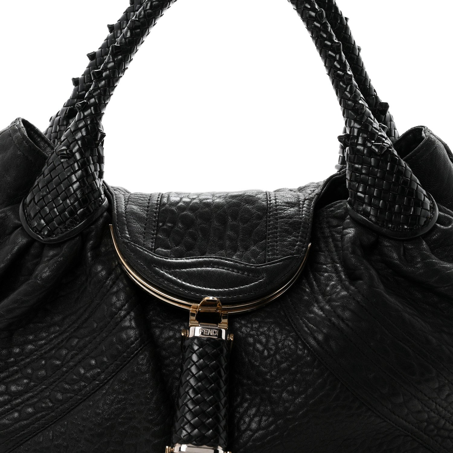 Fendi Nappa Nuvolata Spy Black 8 of 10