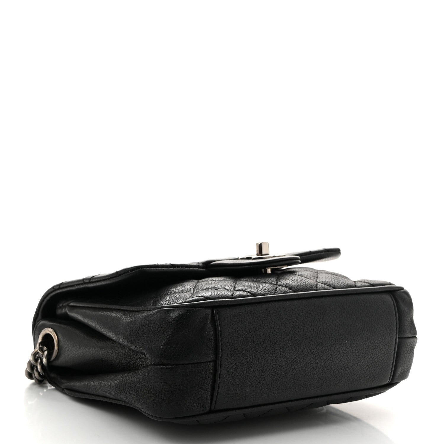 Chanel Caviar Quilted Small Rock In Rome Flap Black 4 of 10