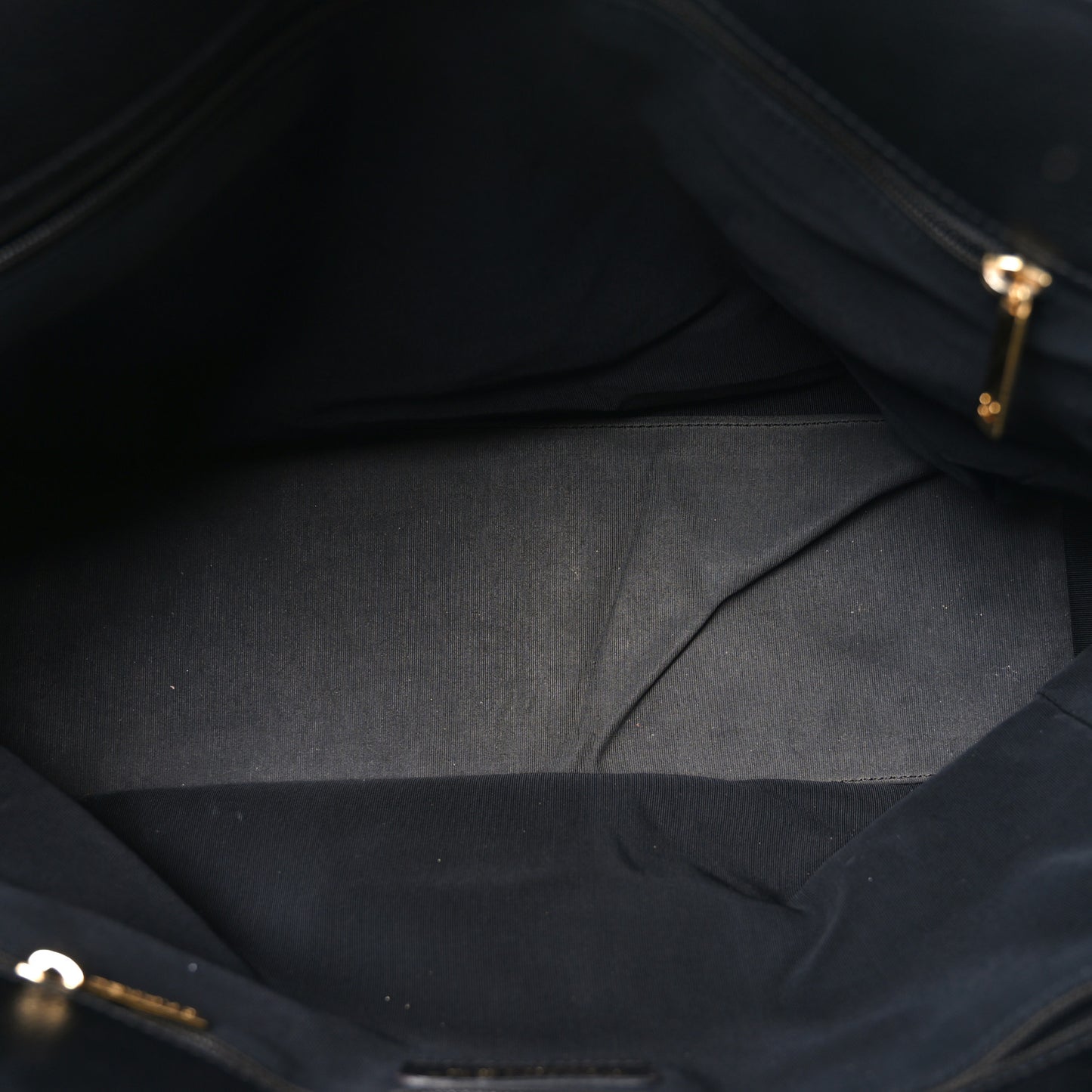 Calfskin Cerf Shopper Tote Black